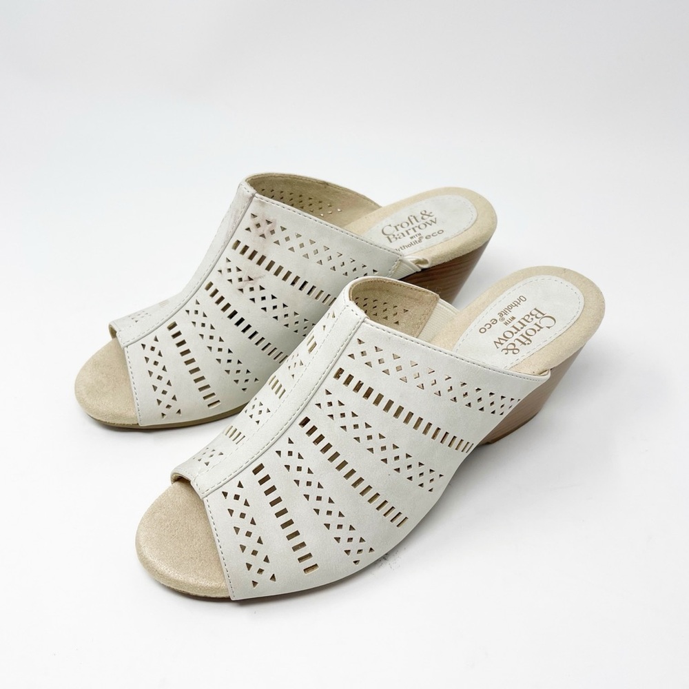 Croft & Barrow Bergamot Women's Wedge Slide Sandals Size 6 - Picture 5 of 12